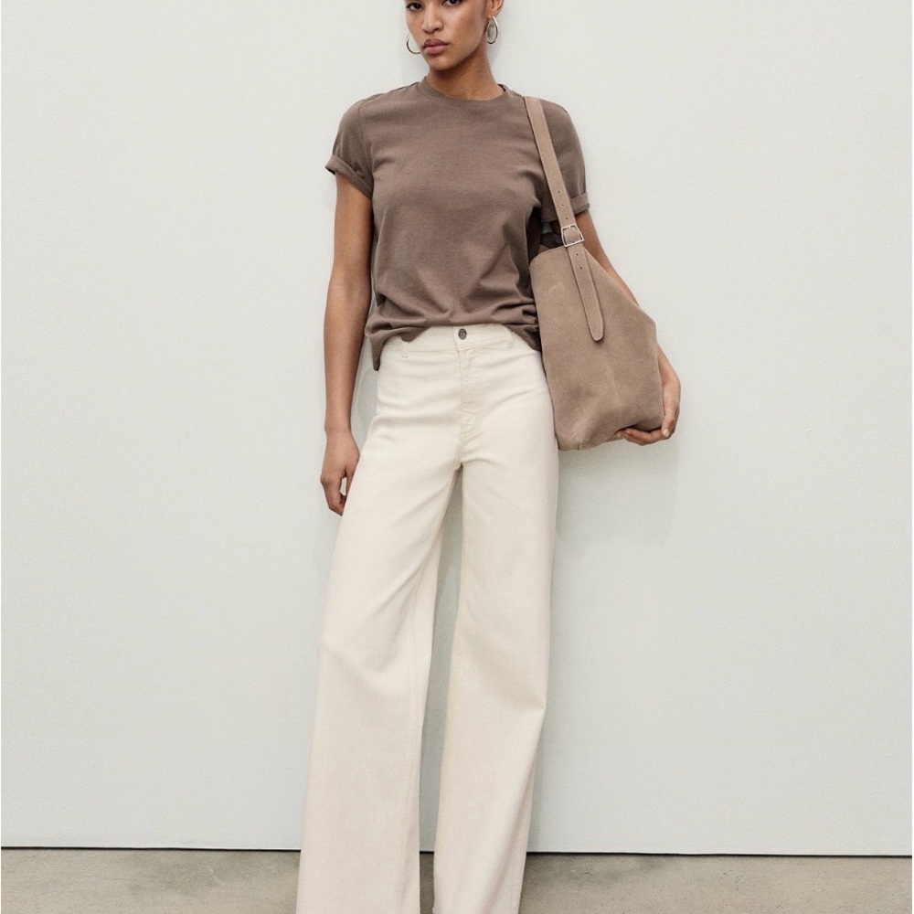 MANGO NWT Catherin Culotte High-Rise Jeans